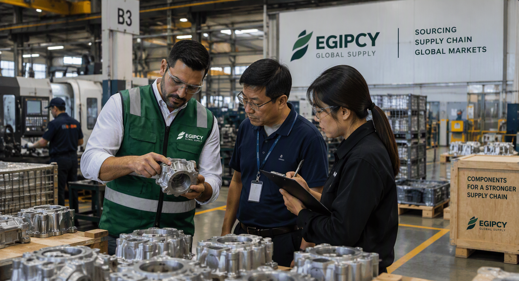 Supply evaluation and coordination at a logistics facility